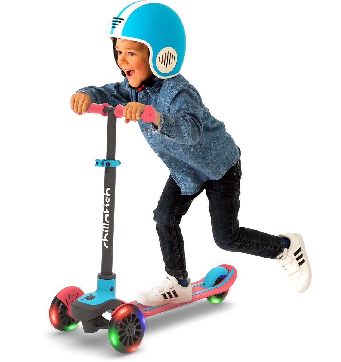 Chillafish Kinderstep 3 Jaar met drie LED wielen thumbnail 6