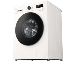 LG W4X1085NWB was‑droogcombinatie 8/5 kg met 6 Motion DD voor optimale stofverzorging - TurboWash 360 voor sneller wassen - Steam voor anti‑allergie en ThinQ slimme bediening. Energieklasse A