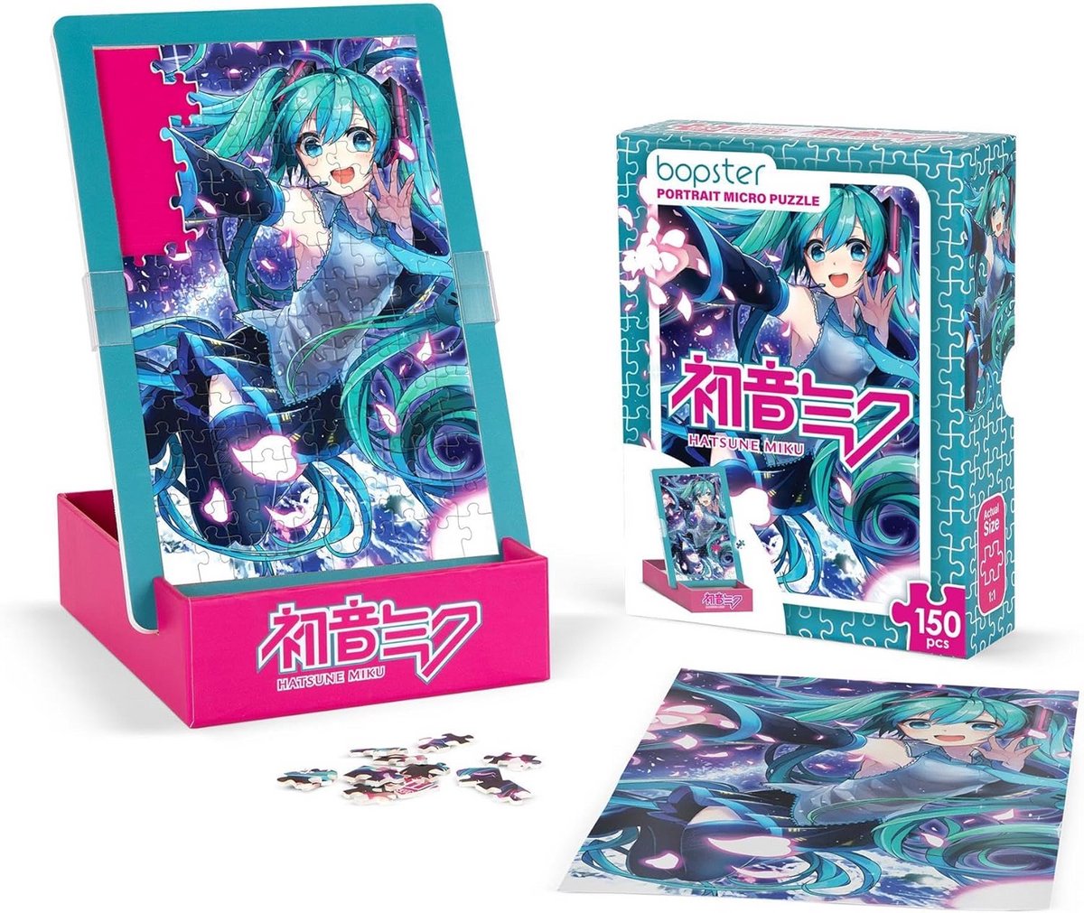Micro Puzzel 150 Delen Virtuele Zanger Portret Compact en Gedetailleerd