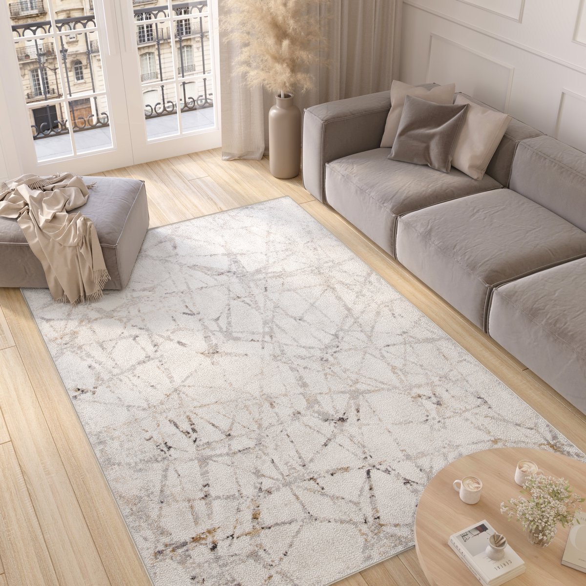 Tapiso Valley Vloerkleed Abstract Woonkamer Slaapkamer Tapijt Maat- 150x220