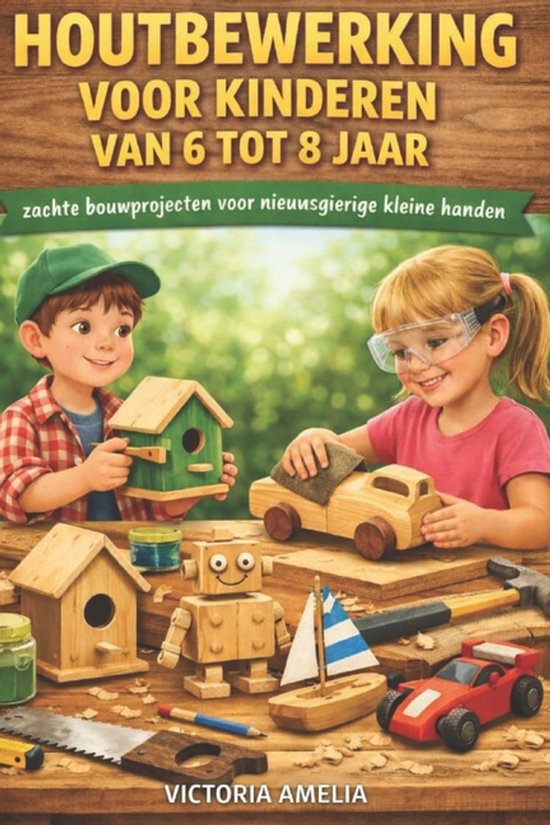 Houtbewerking Voor Kinderen Van 6 Tot 8 Jaar - cover