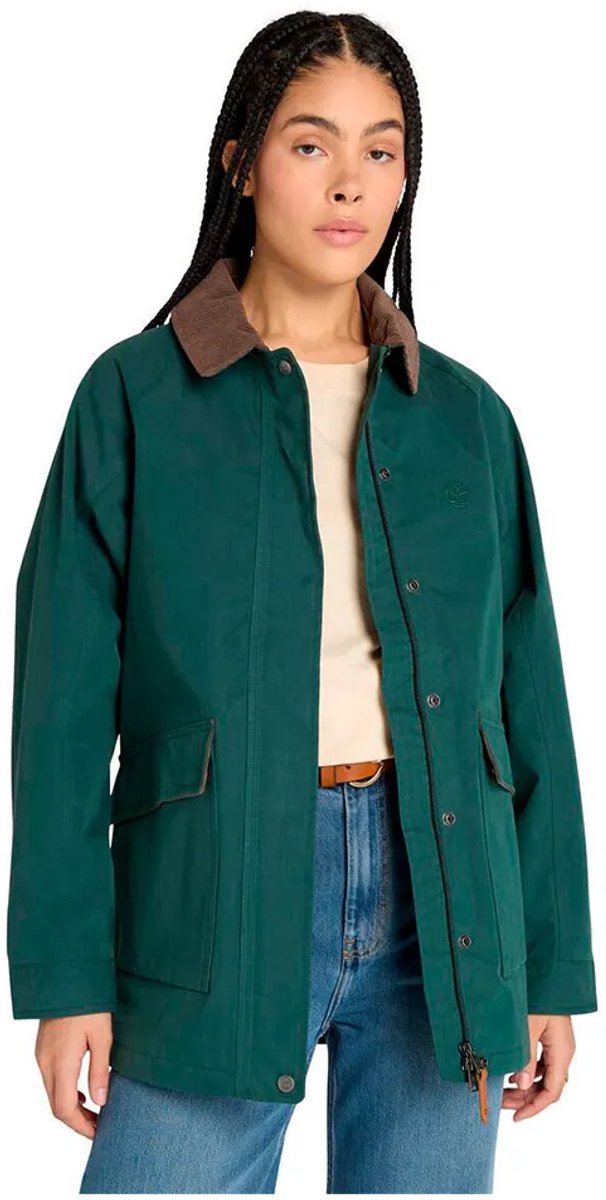 Timberland Waterproof Barn Jas L Vrouw Groen