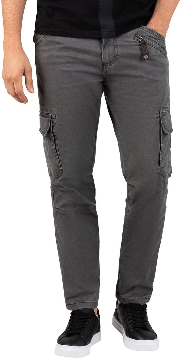 TIMEZONE Heren Cargo Broek REGULAR BENTZ regular/straight Blauw 31W / 34L Volwassenen