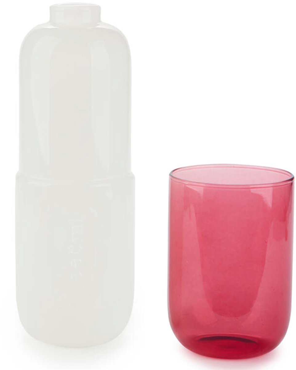 Bottle & Glass Water Pill 550 ml van Invotis