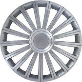 Carpoint Wieldoppen Radical Pro 14 Inch Abs Zilver Set Van 4
