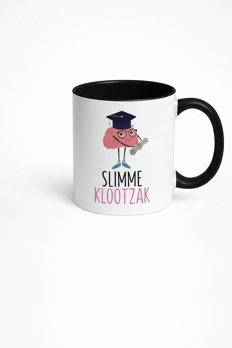 Slimme Klootzak Mok - Cadeau voor Slimmeriken met Humor