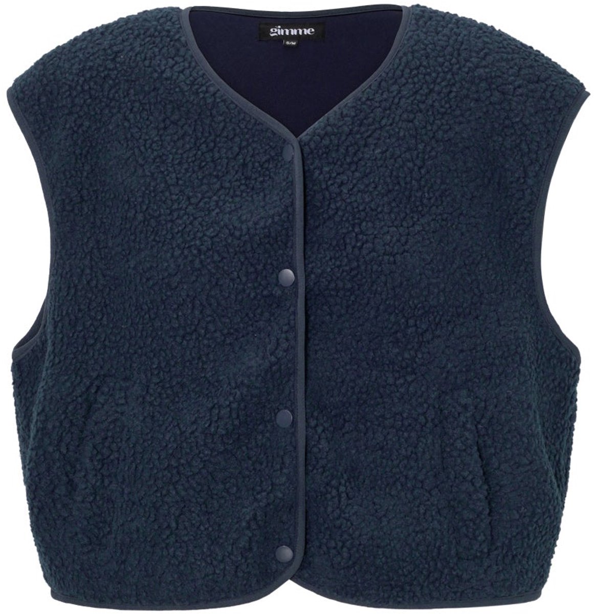 Woven Polyester Fiber Women's Vest Casual Solid Color Fall/Winter