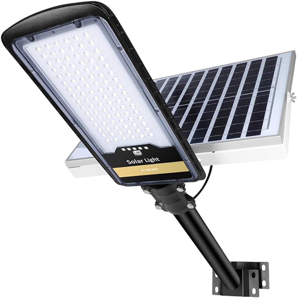 Krachtige 200W LED Solar Straatverlichting - 10.000Lm - Schemer tot Dageraad - IP67