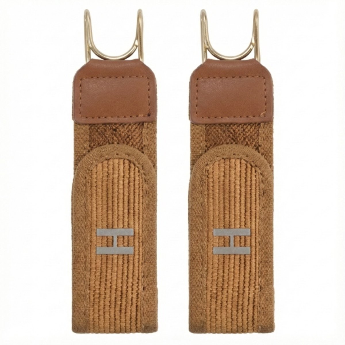 Vivva - Elastische riem zonder gesp - Gespvrije riem verstelbaar - Onzichtbare dingen - Comfortabele broekriem zonder gesp - Onzichtbaar onder kleding - Bruin - BUCKLI