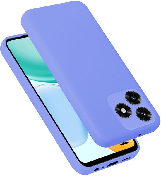 Cadorabo Hoesje geschikt voor Honor X5C Plus / X5C Case in Liquid Lichte Paars Beschermhoes gemaakt van flexibel TPU silicone etui cover mobiele telefoonhoesje