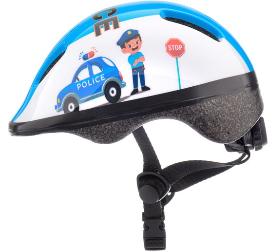 Meteor - Fietshelm - KS06 S 48-52 cm Police - Veiligheid, Comfort, Stijl