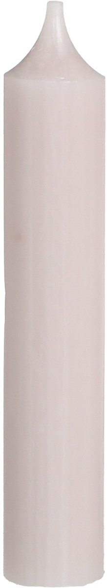 Viana Kaarsen met korte stok kleur lichtroze 21×110mm 6 st, 6 Stück
