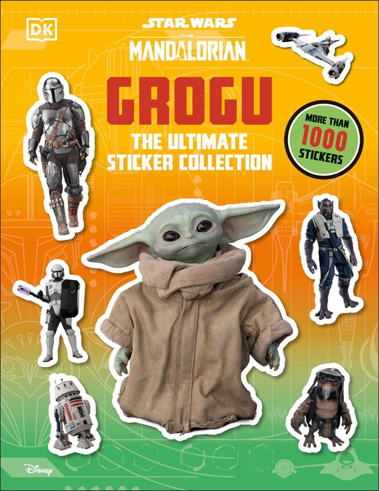 Ultimate Sticker Collection- Star Wars: The Mandalorian: Gro ... - cover