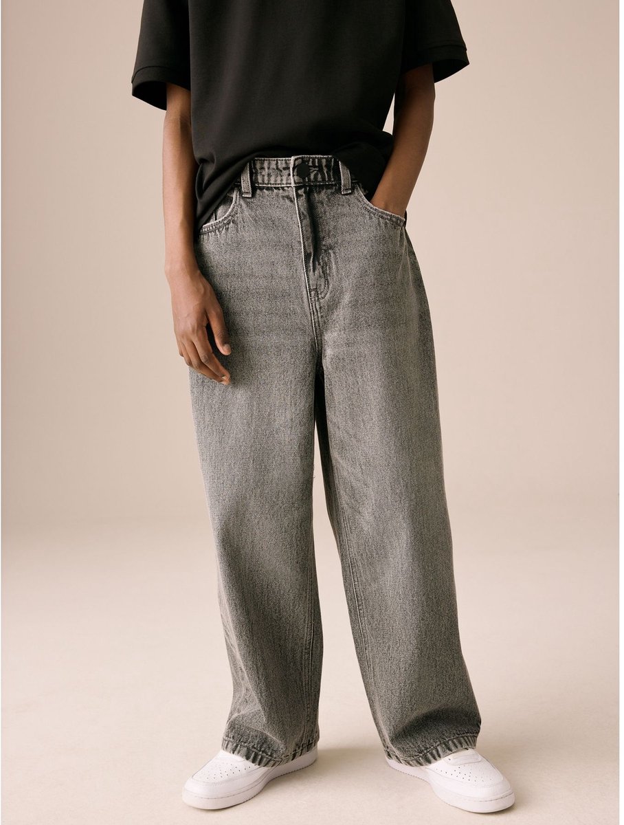 Next - Jongens - wassing - Authentieke jeans - Grijs