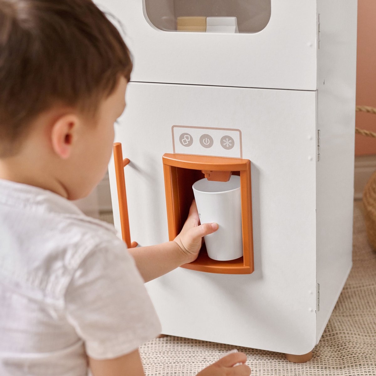 Teamson Kids Cuisine XL Deluxe En Bois – Ensemble Modulaire 3 Pièces Avec Réfrigérateur, Four, Évier, Lave-Linge Et 21 Accessoires – Dès 3 Ans