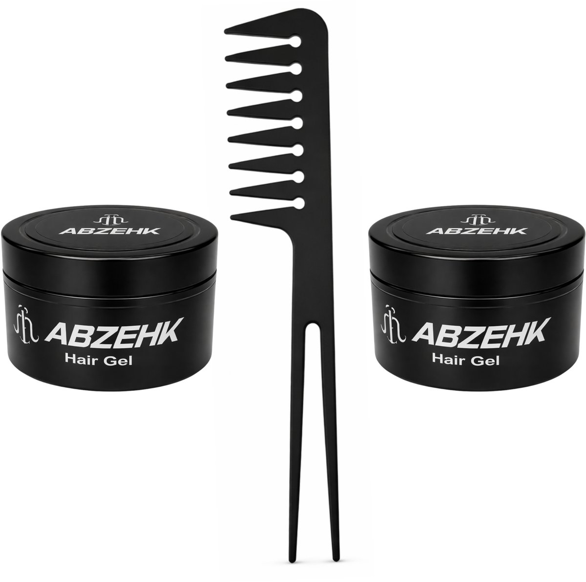 Haargel - Ultra Hard Touch - Transparant - 450ml - Abzehk - Met Styling Kam - Haarstylingtools