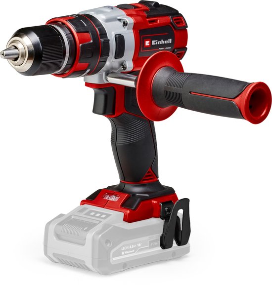 Einhell Accu Klopboor-/ Schroefmachine TP-CD 18 Li-i BL Solo - Power X-Change - 18 V/Li-Ion - Met impactfunctie - 2 snelheden - 60 Nm - Koolborstelloze motor - Excl. accu en lader