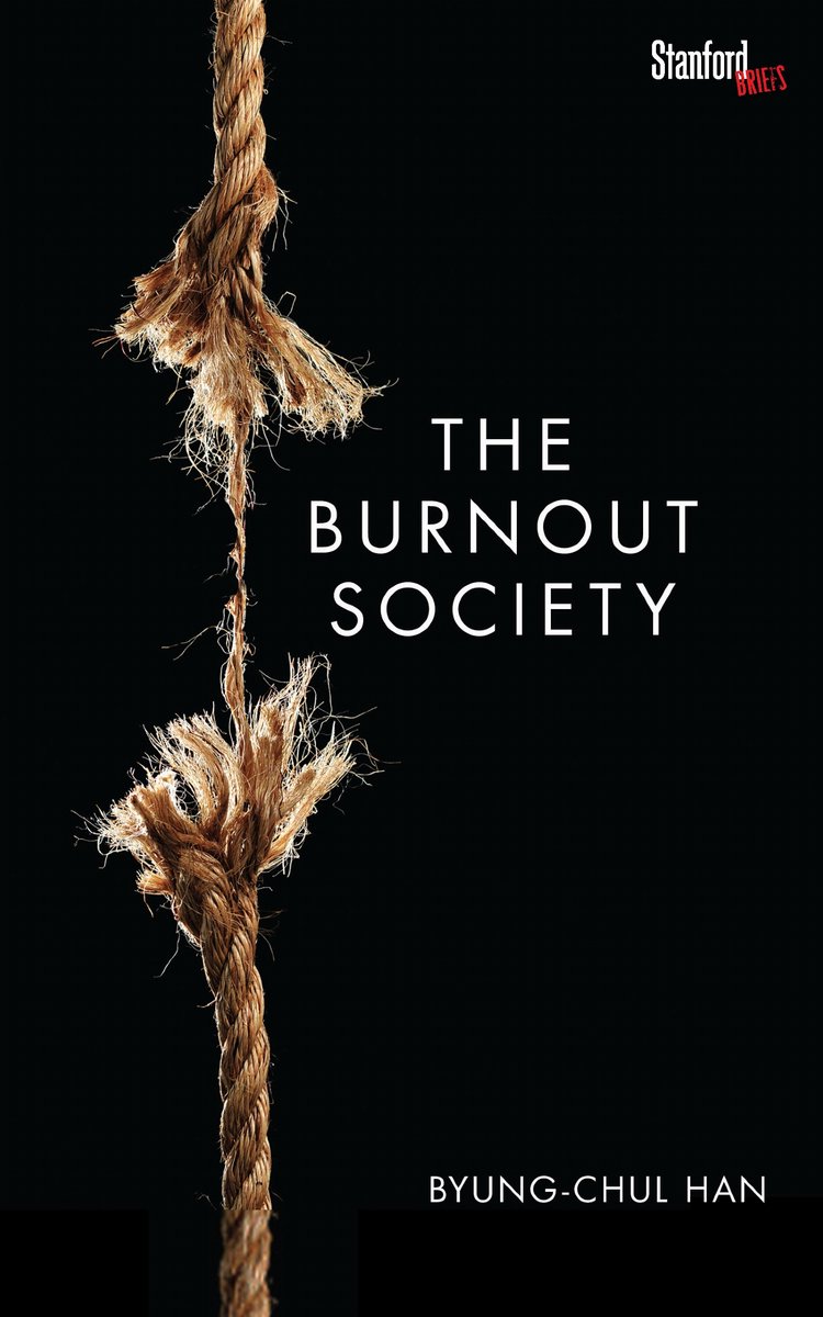 Omslag van The Burnout Society