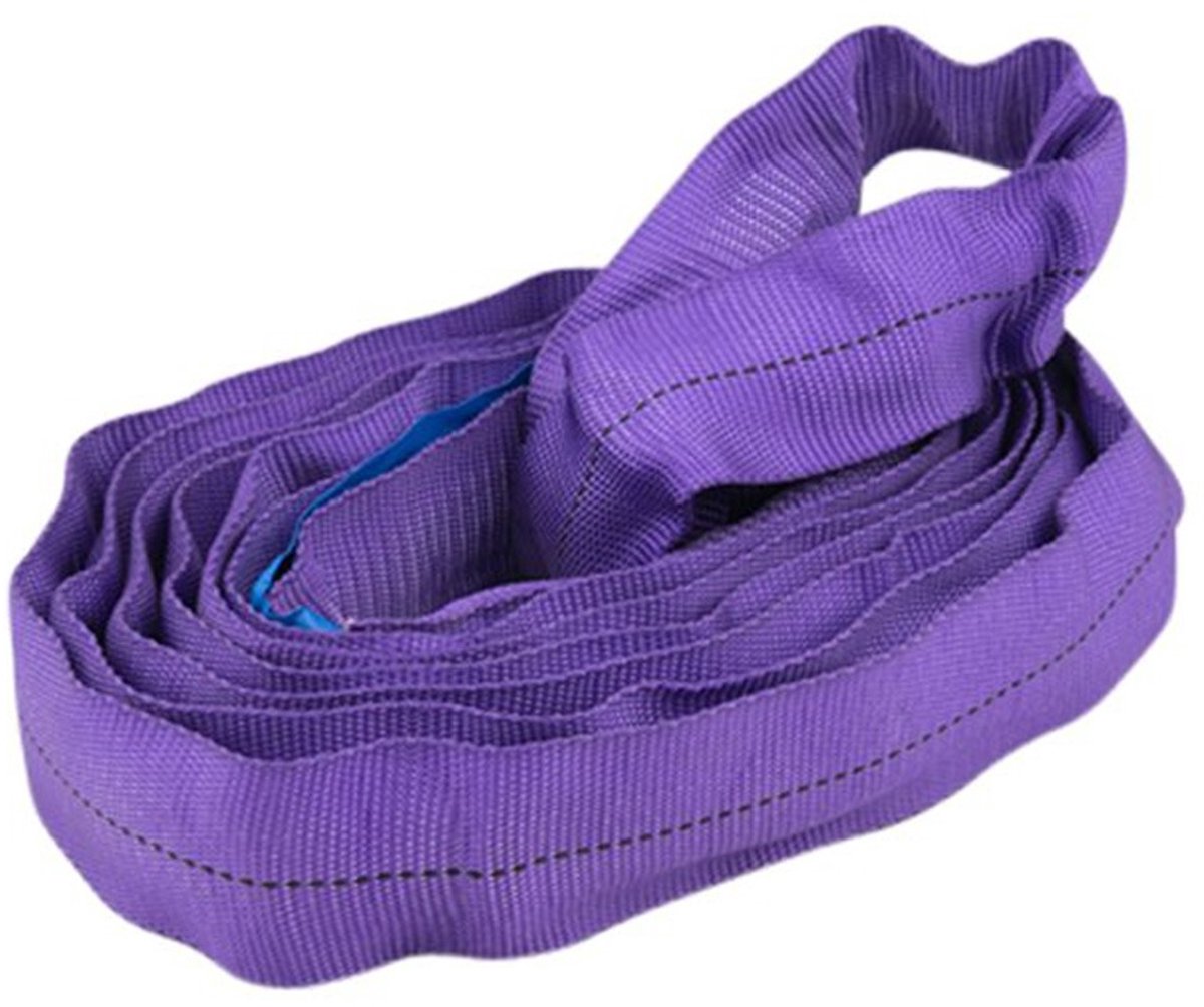 Rondstrop 1 ton, paars, 2 meter, eindloze hijsband - TRAILERGEAR