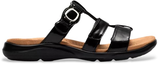 Clarks Kitly Pearl leren schoenen wit lakleer