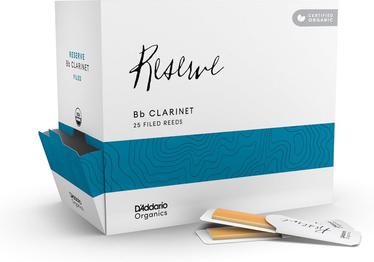 Klarinet Riet - Bb Riet - Muziek Maken - Individueel Verzegeld - Sterkte 3.5
