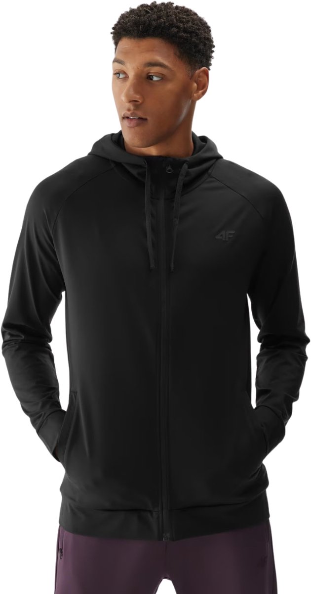 4F M403 Sporttrui Heren 2XL Diepzwart