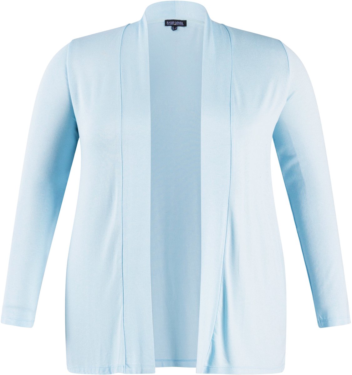BASE LEVEL CURVY Ayla Vest - Light Blue - maat 0(46)
