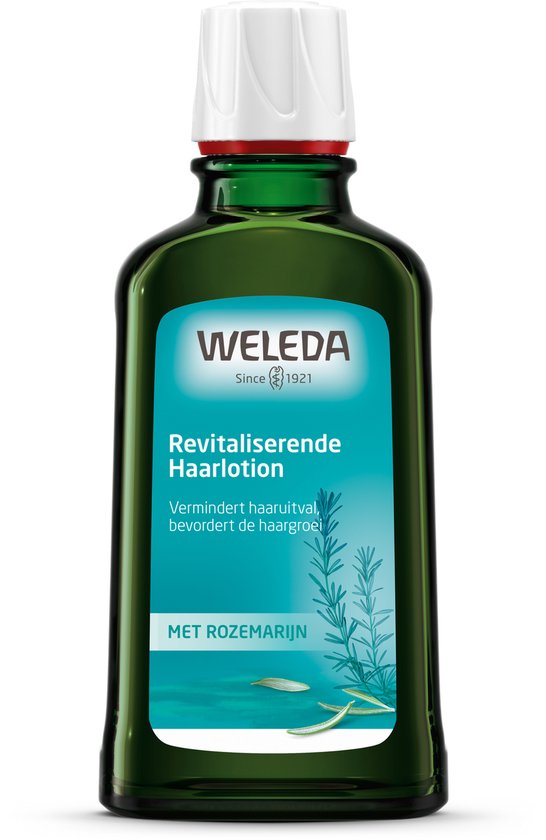 WELEDA Revitaliserende Haarlotion - Rozemarijn - Vermindert Haaruitval & Bevordert Haargroei - 100% Natuurlijke Ingrediënten - 100ml