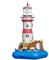 Zhe Gao 663007 Vuurtoren muziekdoos bouwset | Icons creator modelbouw | Architecture constructie educatief speelgoed bouwpakketten voor volwassenen & kinderen | Woonkamer decoratie niet compatibel met lego friends | Bouwdoos met 909 mini bouwstenen