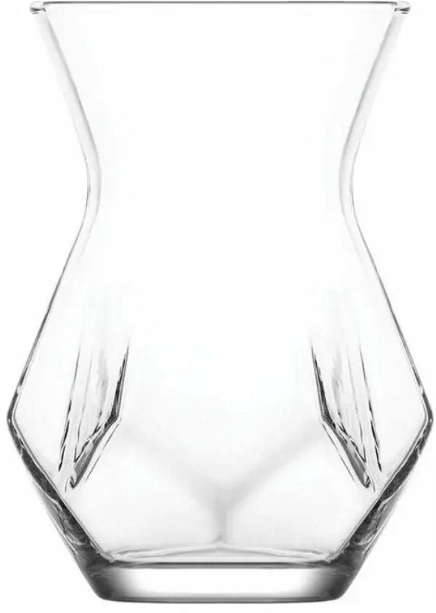 Theeglazen set 6-delig - LAV Alya - 165ml - helder glas - vaatwasserbestendig - klassiek design