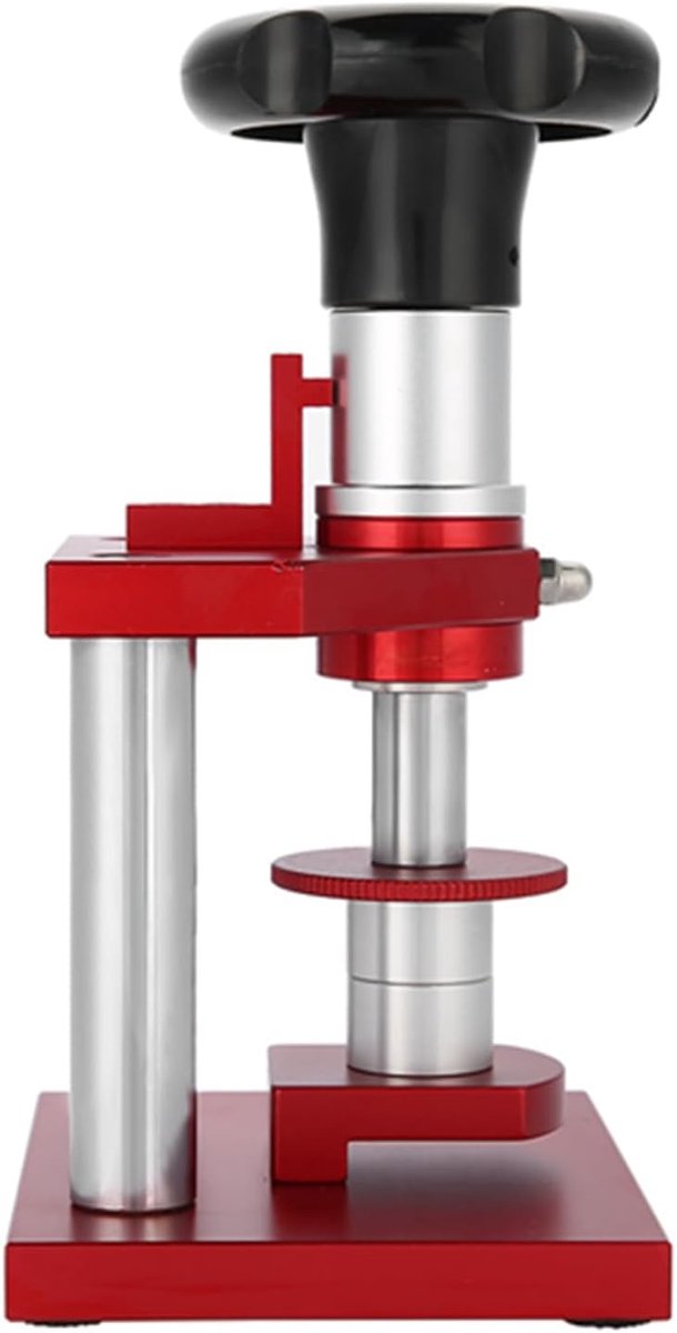 Horloge Pers - Horlogemaker Gereedschap - Horlogekast Sluiten - 20 Verschillende Maten - 20x12x10 cm - Zilverkleurig
