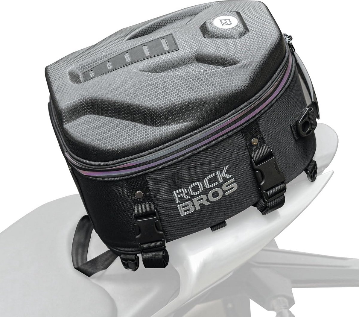 Waterdichte Motor Achtertas 12.5L - Multifunctionele Bagage Rugzak met Bevestigingsbanden