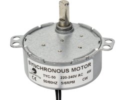 Elektrische Motor - Wisselstroom Motor - Apparaten Aandrijven - Hoog Koppel - 5-6 RPM
