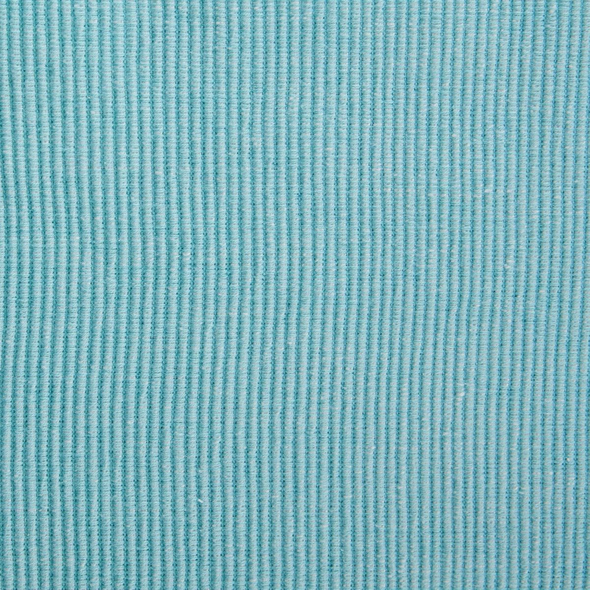 Katoenen Tafelloper Aqua Rechthoekig 13x72 Inch
