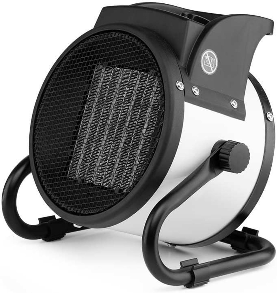 Krachtige Keramische Heater 2000W - Directe Warmte met Thermostaat en Ventilatorfunctie