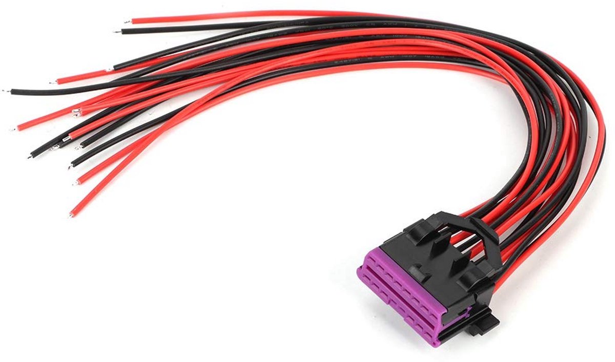 OBD2 Verbindingskabel voor Auto Diagnostiek - 16-Pin Vrouwelijk naar Open Eind Adapterkabel