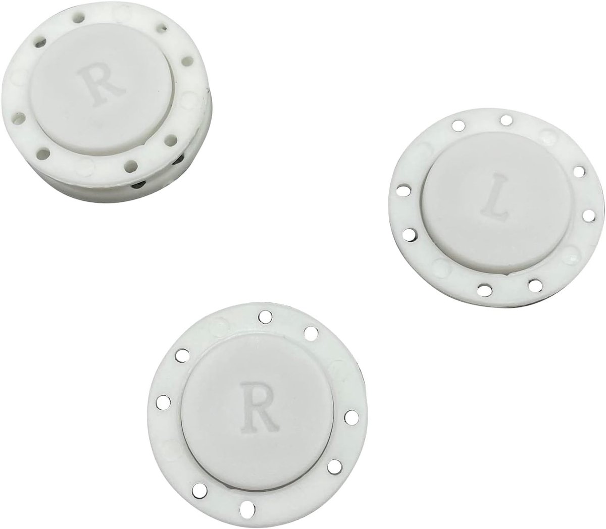 6 Sets Magnetische Sluitingen voor Jassen, Tassen en Kleding - 26mm Naaiknopen