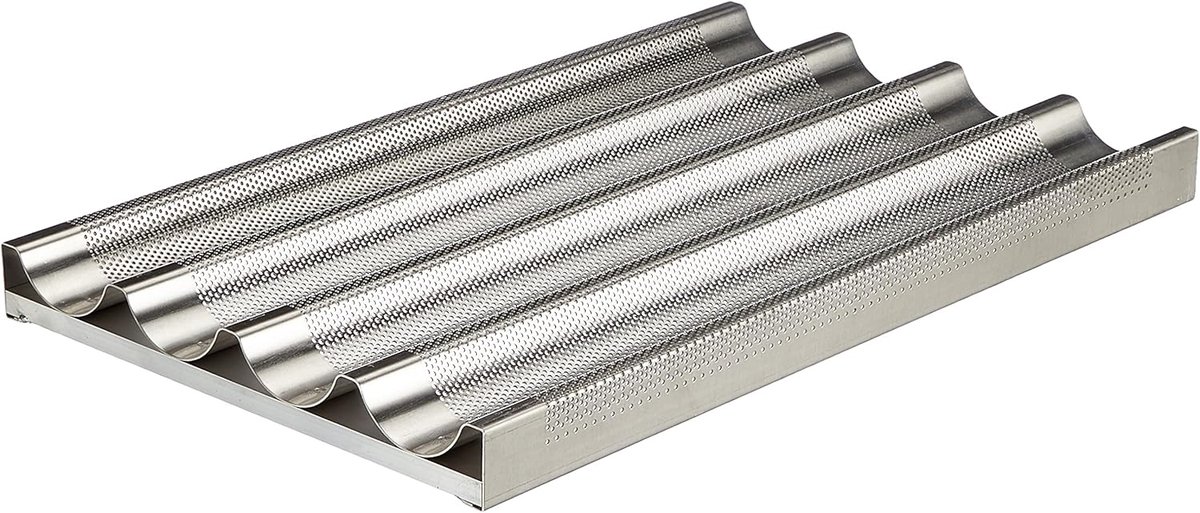 Professionele Aluminium Bakvorm Rechthoekig - 53x32.5x6 cm - Hoge Kwaliteit