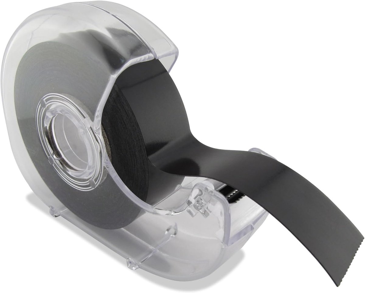 Flexibele magnetische tape houder voor het eenvoudig bevestigen van documenten