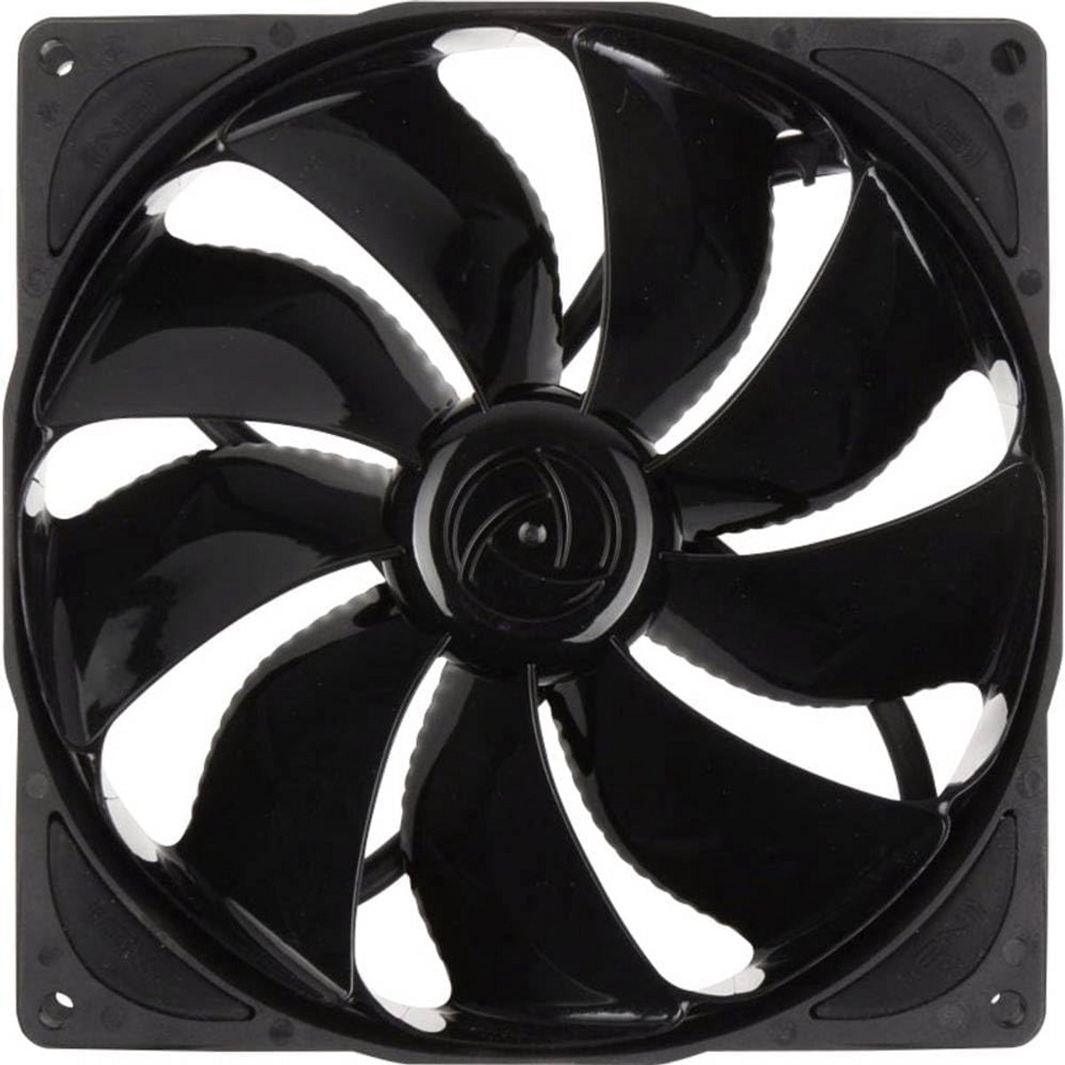PC Ventilator - Behuizing Koeler - Stille Koeling - PWM Controle - 14 cm - Zwart