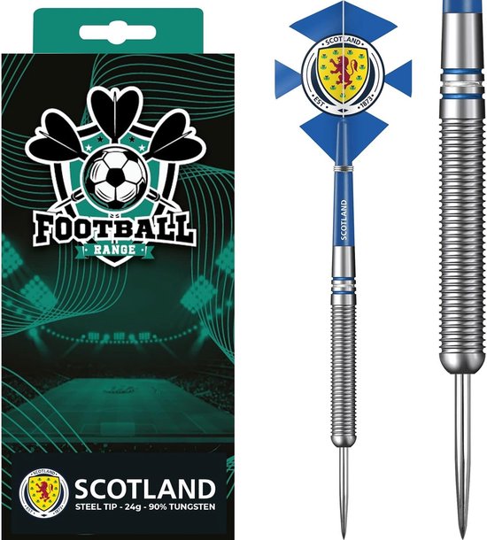 Officieel gelicentieerd Darts Schotland St Andrews Cross - Steel Tip 90% Tungsten Dart - 24g - Kwaliteitsdarts - D1402 van Mission Darts — afbeelding 5