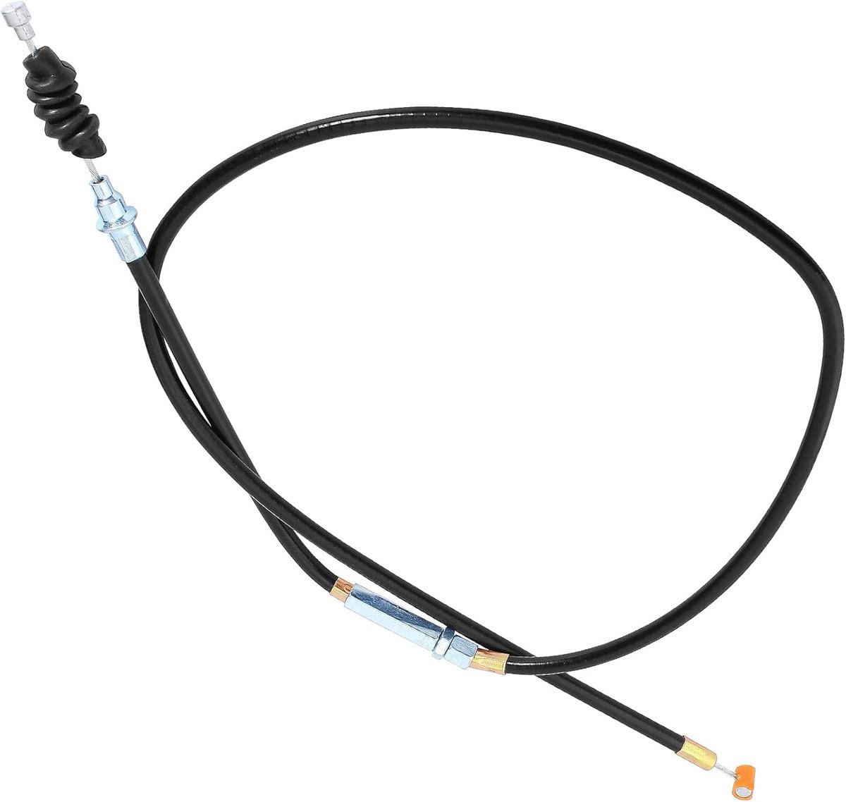 Verstelbare Koppelingskabel - Motor Kabel - Crossmotor Onderhoud - Universeel Verstelbaar - 90 cm Lengte - Zwart