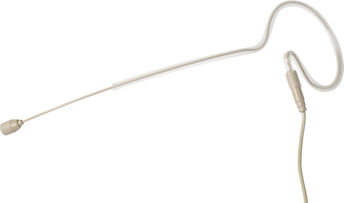 Headset Microfoon - Oorhaak Microfoon - Zang en Spraak - Universeel Compatibel - 204 g - Beige