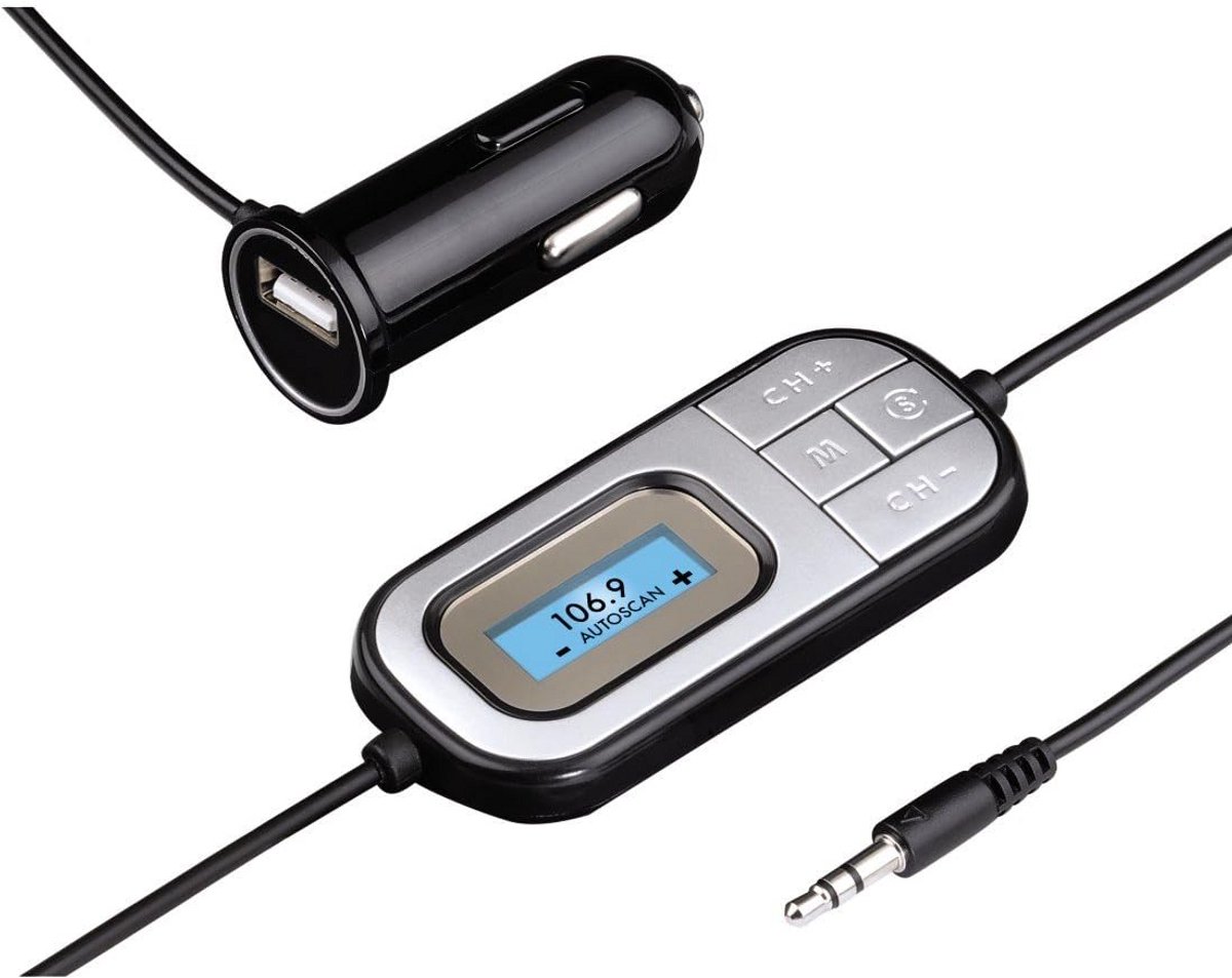 FM Zender - Auto Scanner - Muziek Streamen Auto - Automatische Scanfunctie - 8.99 x 23.01 cm