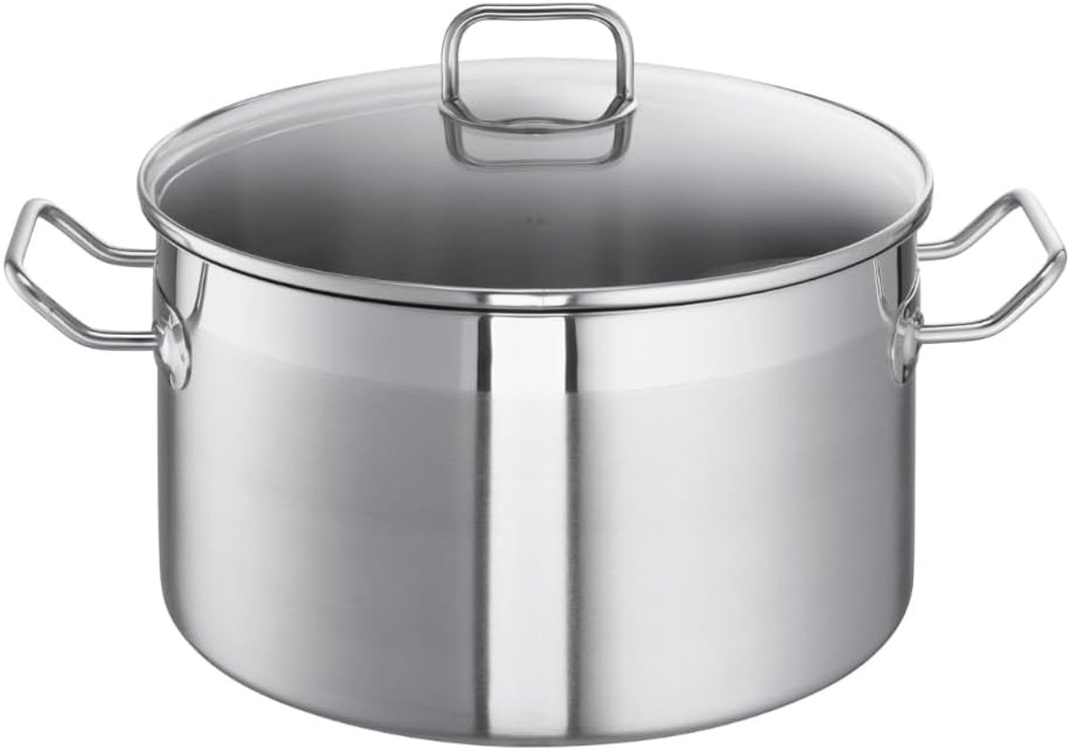 XXL Kookpan Inox Plat 28 cm Inhoud 9.5 Liter
