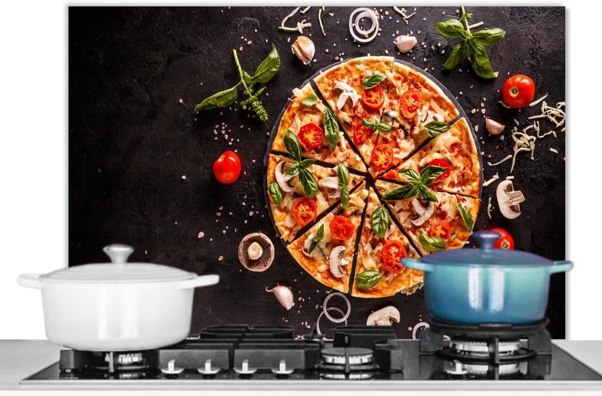 Hittebestendig Spatscherm Keuken 90x60cm - Keuken Achterwand Protector