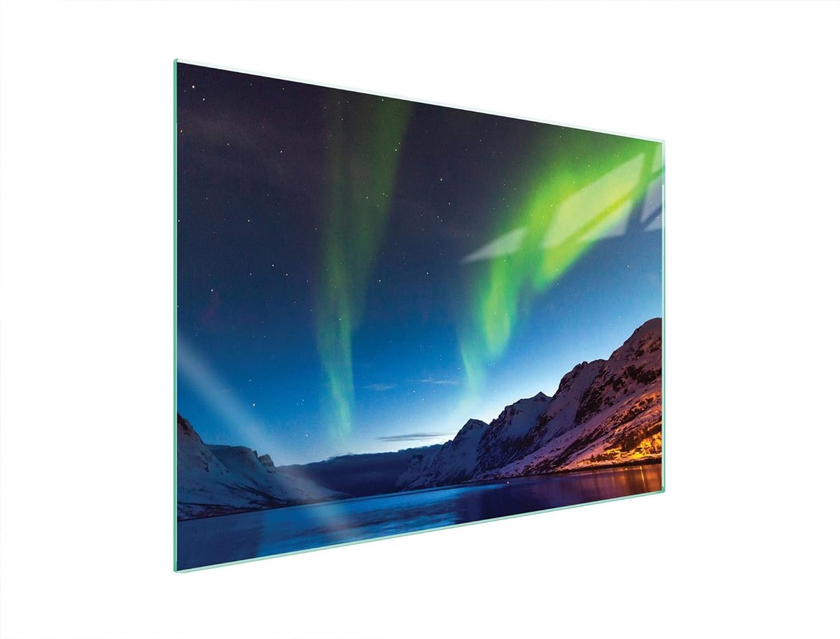 Universele Glazen Afdekplaat voor Kookplaat (70x52 cm) - Spatscherm & Snijplank
