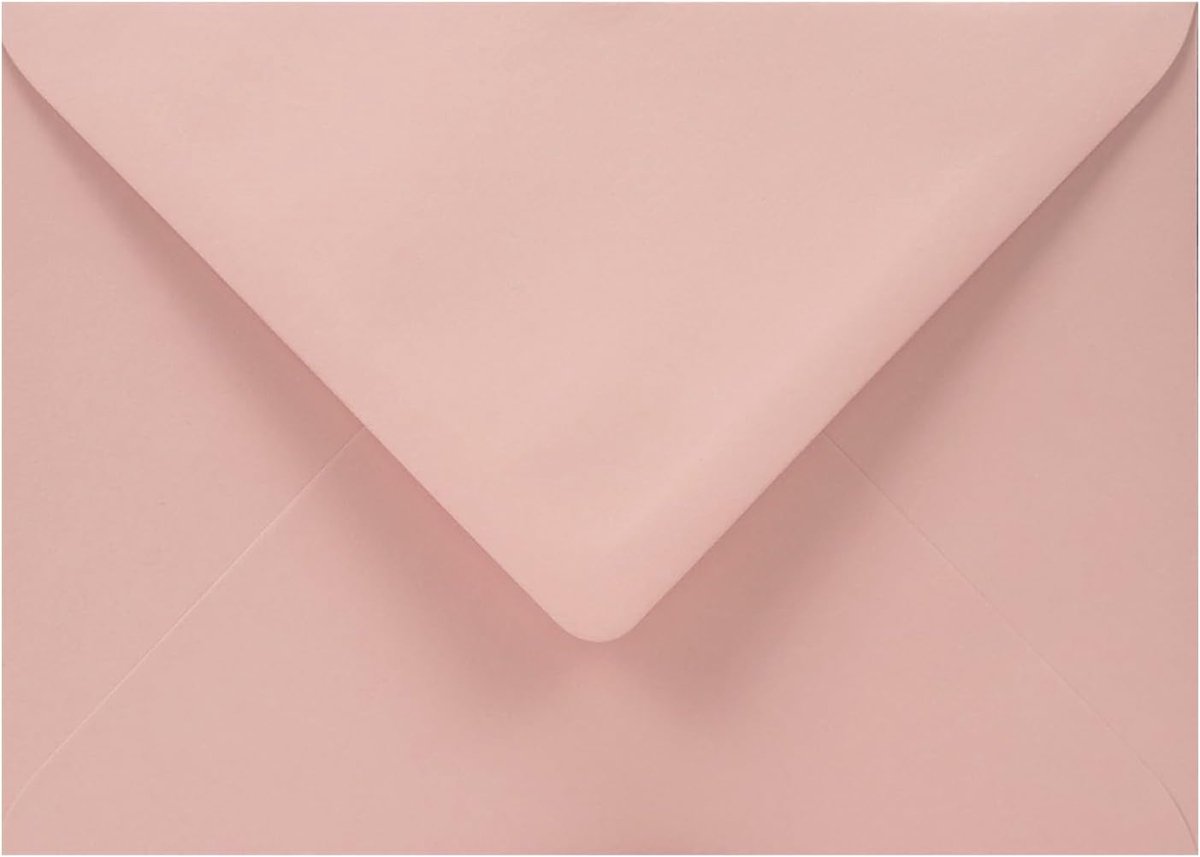 Lichtroze Enveloppen - Kleurrijke Poststukken - Uitnodigingen Versturen - 110 Gram Papier - B6 125x175mm - Cipria