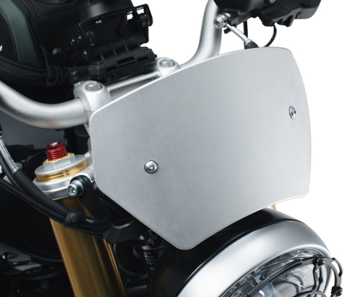 Windscherm Zilver voor BMW R NineT (2014 en nieuwer) - Universele Pasvorm