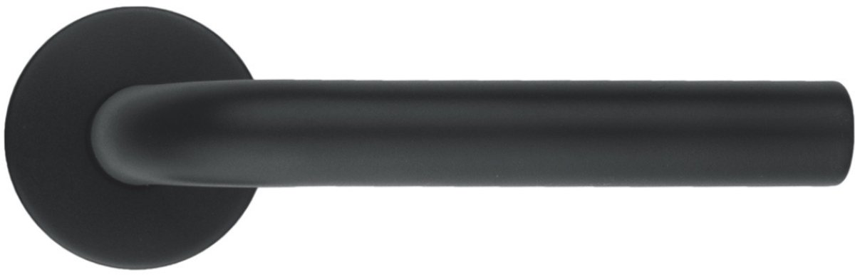 HDD PRO Deurklink L-vorm | 19mm | Mat zwart | 6.020.093